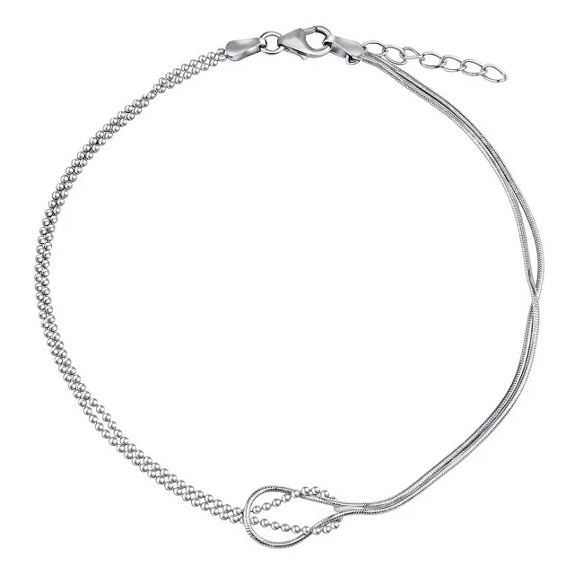 Silvego Margaret ZT130955A catena a forma di palla/gamba da combattimento in argento donna