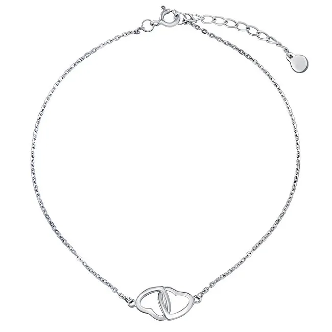 Silvego Catena per gamba Hester in argento con cuori intrecciati ZT201131A donna