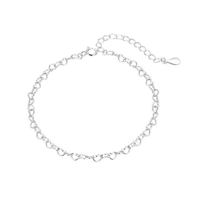 Agato AGN54/27 catena per gamba a forma di cuore in argento donna