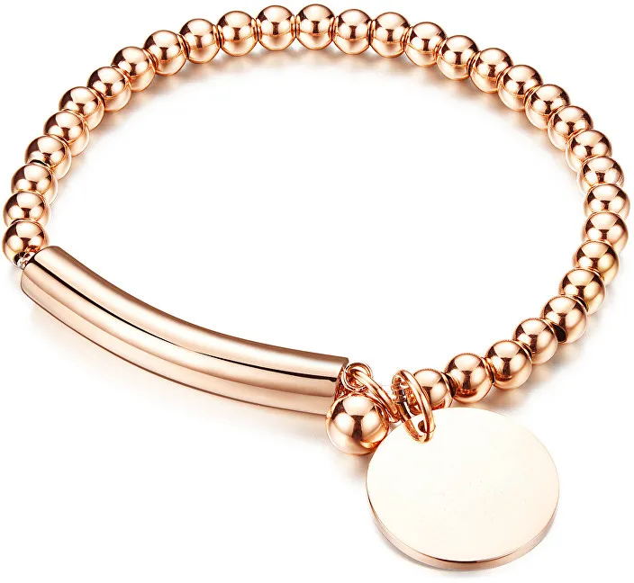Troli Elegante bracciale in bronzo KBS-451-RG donna
