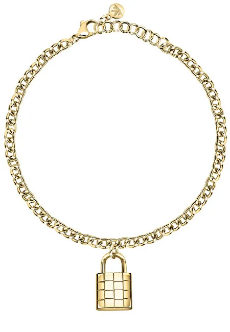 Morellato Bracciale di lusso placcato oro in acciaio Abbraccio SAUB17 donna