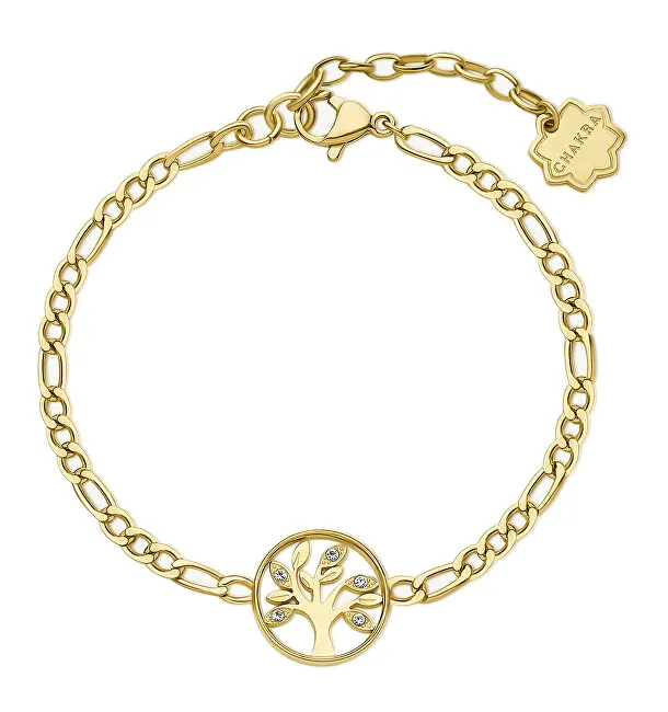 Brosway Bracciale placcato oro Albero della Vita Chakra BHKB144 donna