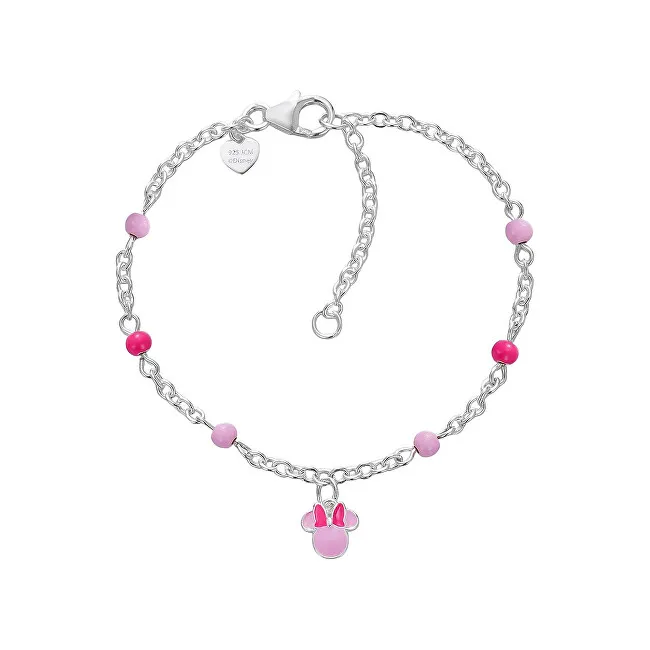 Disney Bracciale Minnie Mini in argento abbinato BS00104SL-47.CS donna