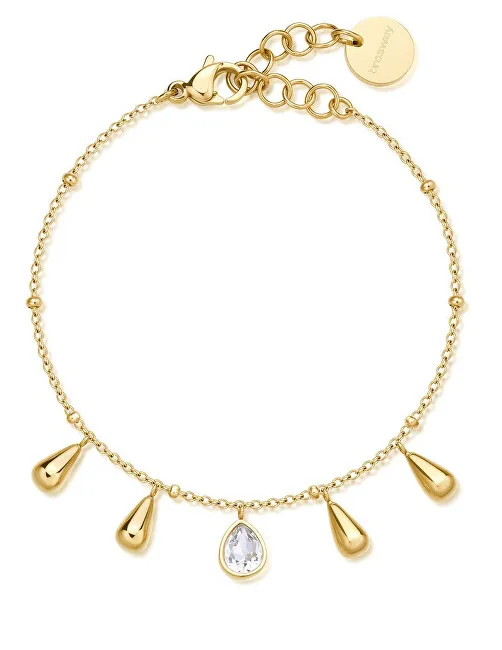 Brosway Bracciale da donna placcato oro con pendenti Tear Drop Perfect BPC20 donna