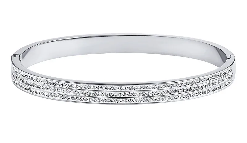 Silvego Bracciale Andra in acciaio con Brilliance Zirconia KMM152875 donna