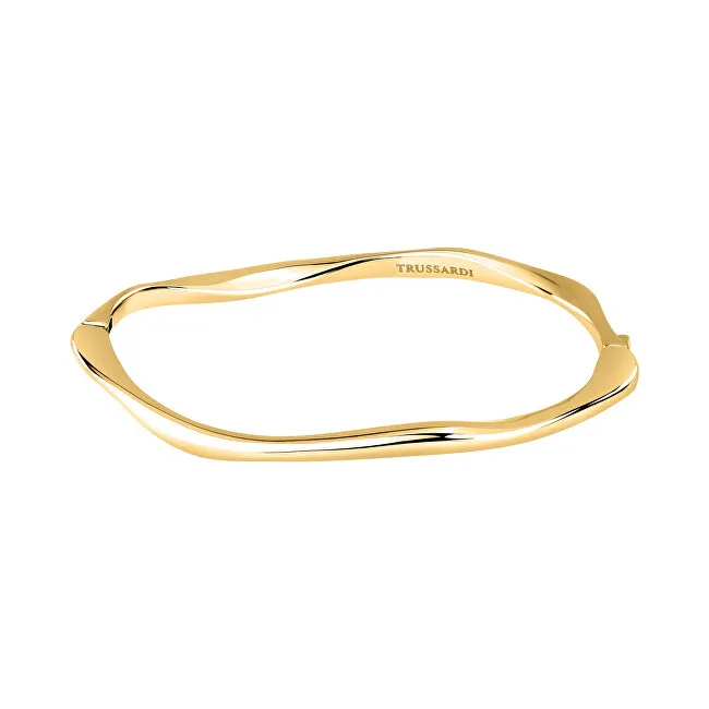 Trussardi Bracciale T-Design placcato oro senza tempo TJAXA01 donna