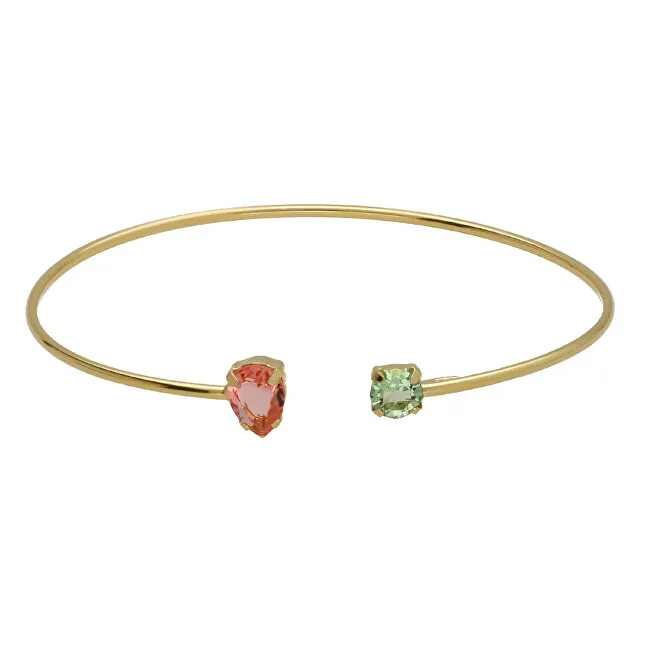Victoria Cruz Bracciale placcato oro massiccio Bay Crystal A4894-24DP donna