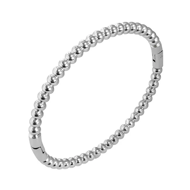 Troli Bracciale in acciaio massiccio con sfere da donna