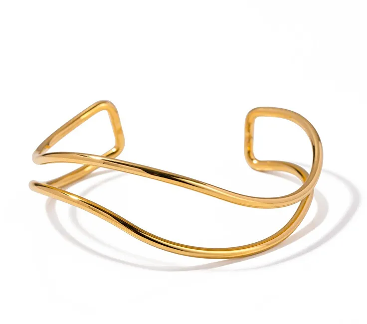 Troli Elegante bracciale in acciaio massiccio VAAJDB2308041G donna