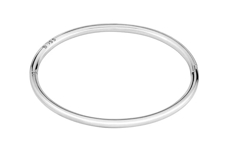 Hugo Boss Bracciale minimalista in acciaio massiccio Live 1580685 donna