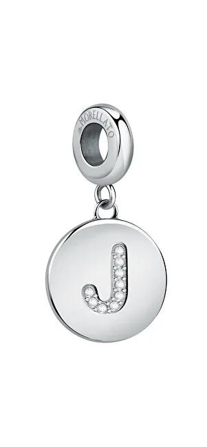 Morellato Ciondolo in acciaio lettera "J" Drops SCZ1162 donna