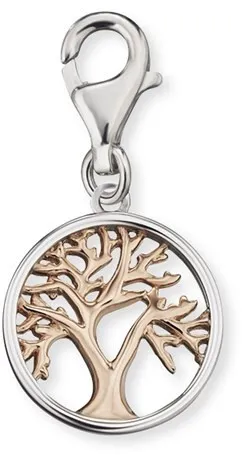 Engelsrufer Ciondolo bicolore in argento per l'Albero della Vita ERC-LILTREE-BI donna