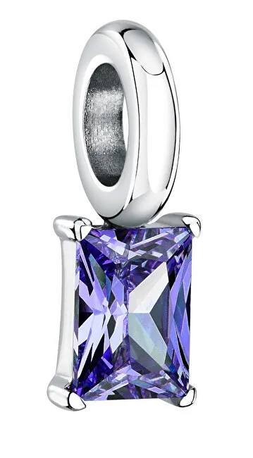 Morellato Ciondolo in acciaio con gocce di zircone viola SCZ1295 donna