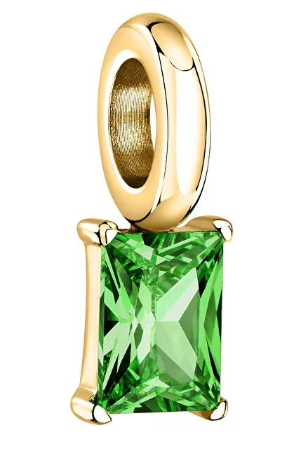 Morellato Ciondolo placcato oro con gocce di zircone verde SCZ1292 donna
