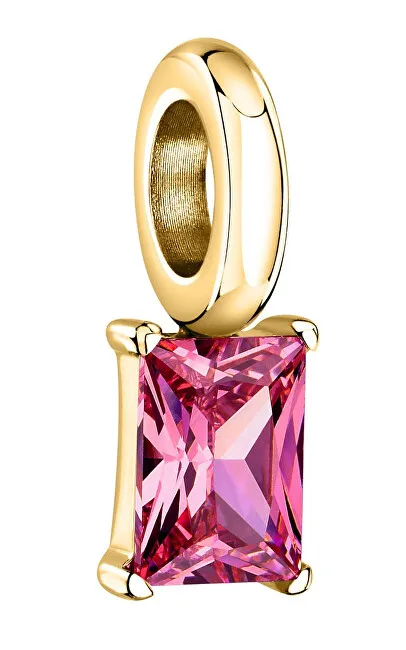 Morellato Ciondolo placcato oro con gocce di zircone rosa SCZ1290 donna