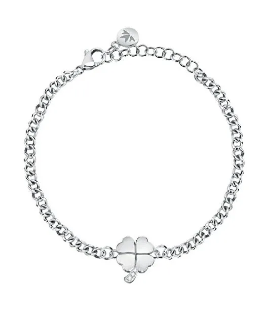 Morellato Bracciale portafortuna in acciaio Maia SAUY12 donna