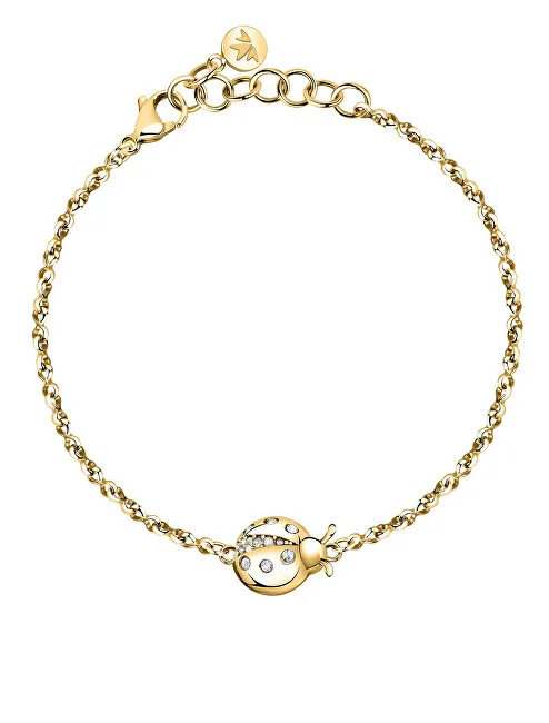 Morellato Bellissimo braccialetto portafortuna placcato oro Istanti SAVZ08 donna