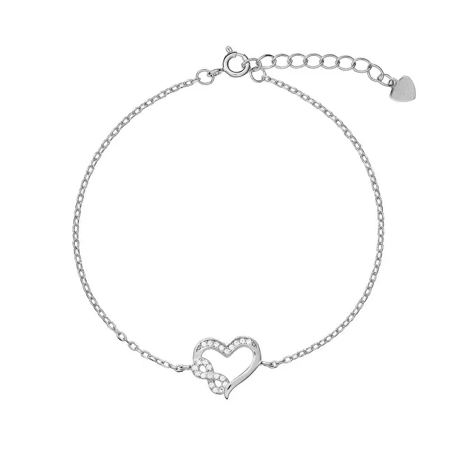 AGAIN Gioielli Delicato bracciale in argento Infinity Love AJNR0017 donna