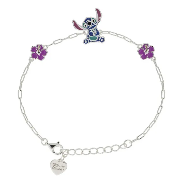 Disney Bellissimo braccialetto in argento Stitch Lilo & Stitch BS00095SL-65.CS donna