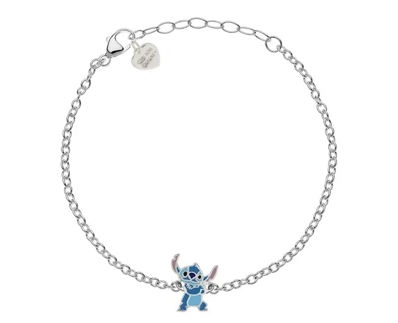 Disney Bracciale in argento giocoso Stitch Lilo & Stitch BS00094SL-65.CS donna