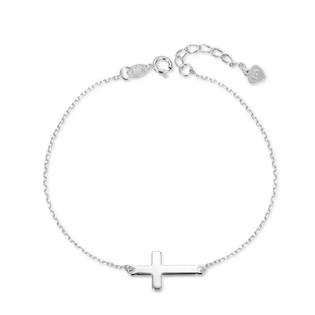 Agato Bellissimo braccialetto in argento Cross AGB764/21 donna