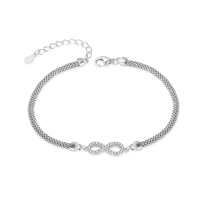 Agato Elegante bracciale in argento Infinity AGB770/21 donna