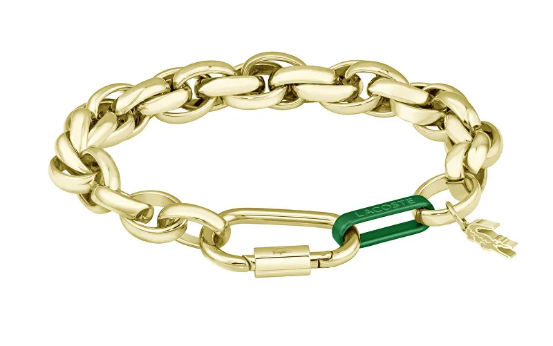 Lacoste Bracciale Audacia 2040365 placcato oro audace donna