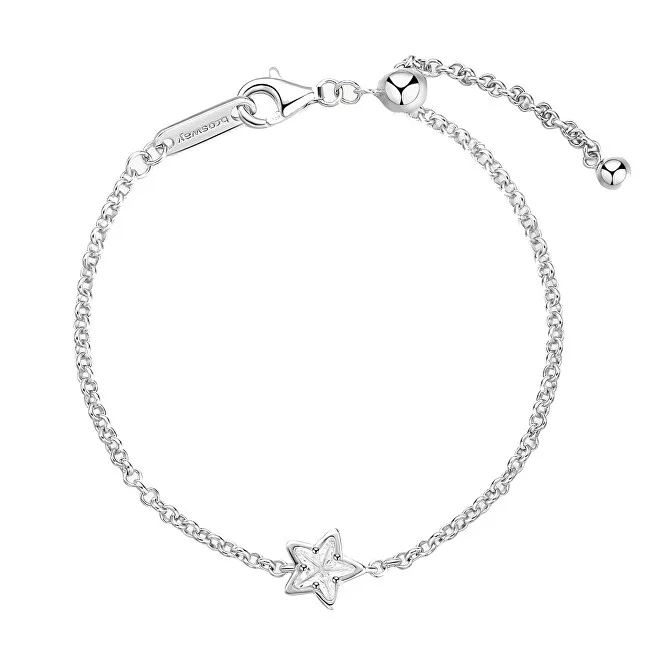 Brosway Bracciale in argento Star Fancy Infinite White FIW111 donna