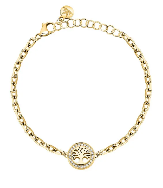 Morellato Bracciale placcato oro abbinato Albero della Vita Talismani SAQE45 donna