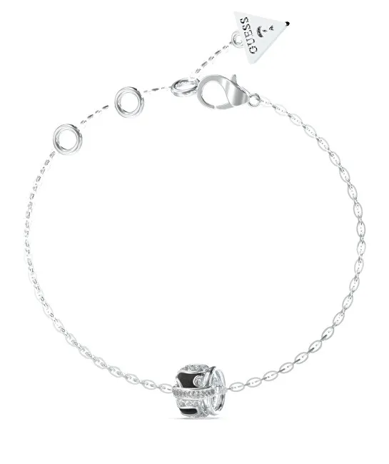 Guess Bracciale fashion in acciaio con cristilla Fabulous Me JUBB05192JWRHBK - Lunghezza: 18.5 cm donna
