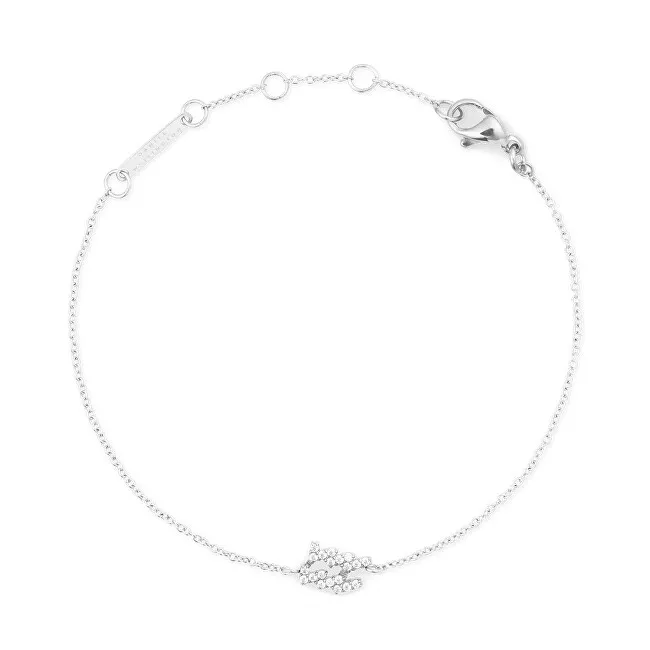 Daniel Wellington Bracciale in acciaio con catena Acquario Cristallo Zodiaco DW00400941 donna