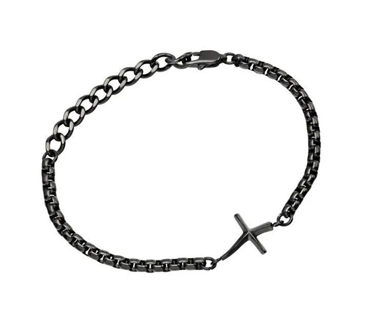 BREIL Bracciale a catena con croce per uomo BX TJ3641 uomo