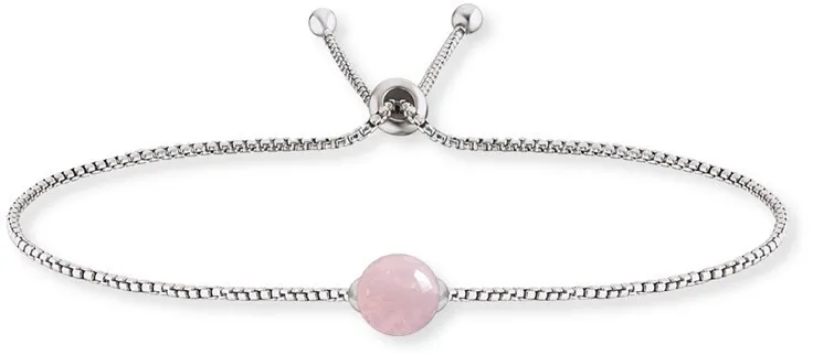 Engelsrufer Bracciale in argento con petalo di rosa ERB-LILGEM-RQ donna