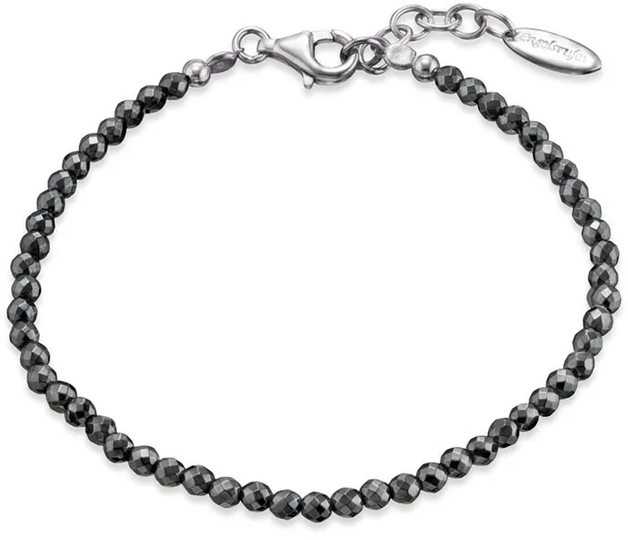 Engelsrufer Bracciale in argento con ematite ERB-20-HA donna