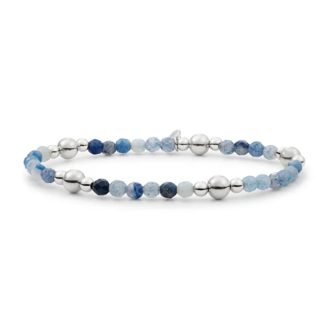Sparkling Bracciale con perline e avventurina blu BLK01S-G37 donna