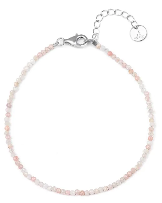 Agato Bracciale minerale con opale rosa POL-B10/21L donna