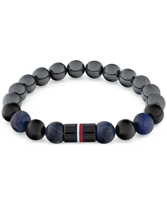 Tommy Hilfiger Bracciale con perline da uomo Jameson 2790630 uomo