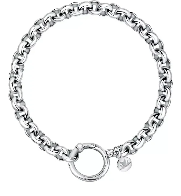Morellato Bracciale elegante in acciaio con goccia di cristallo SCZ1152 donna