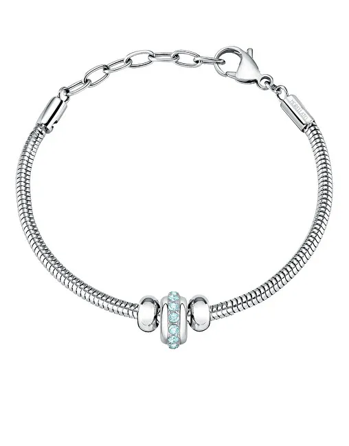 Morellato Bracciale in acciaio pregiato con cristalli Drops SCZ1257 donna