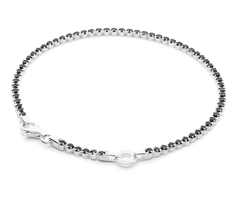 Rosato Elegante bracciale in argento con anello pendente Story RZB042 - Lunghezza: 17 cm donna