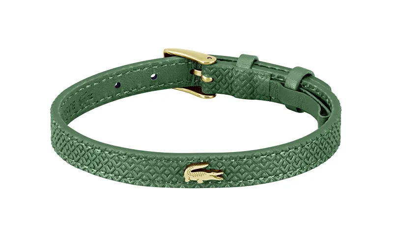 Lacoste Elegante bracciale in pelle verde Lacoste 12.12 2040391 donna