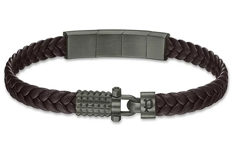 Mensola Bracciale in pelle per uomo Wrath PEAGB0036603 uomo