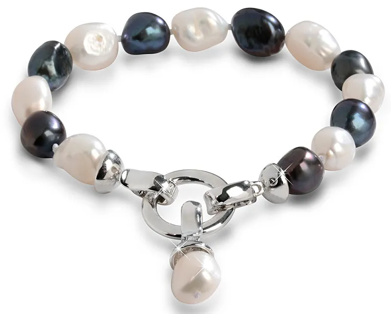 JwL Luxury Pearls Bracciale di perle a destra in due tone JL0317 donna