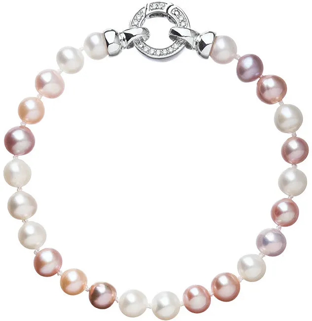 Evolution Group Bracciale di perle colorate Pavona 23004.3 A donna