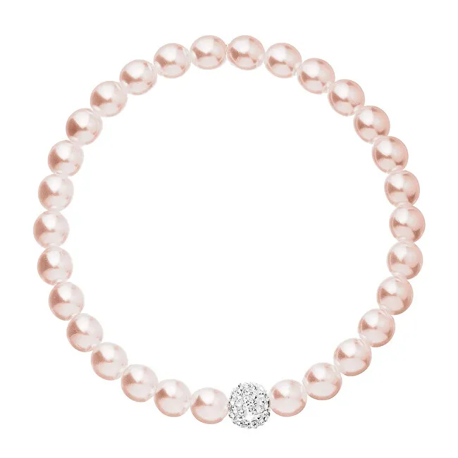 Evolution Group Bracciale romantico con perline e cristilla Preciosa 33115.3 donna