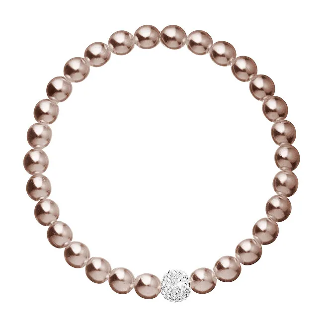Evolution Group Bracciale di perle di lusso con cristilla Preciosa 33115.3 donna