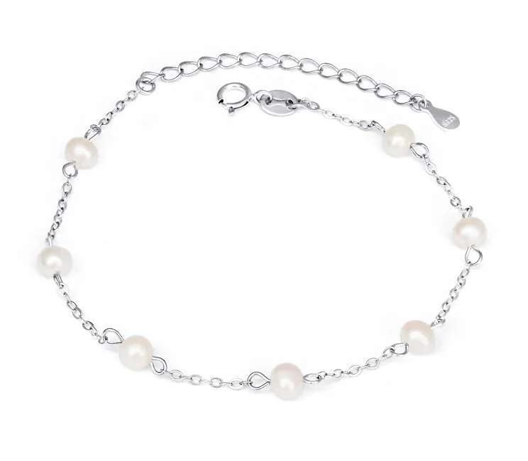 Agato Affascinante bracciale in argento con perle AGB784/21P donna