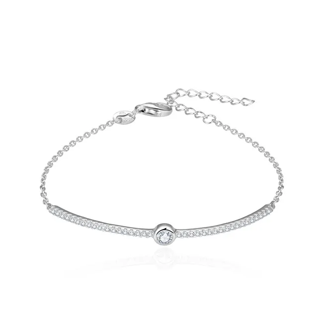 Beneto Elegante bracciale in argento con zirconi AGB628/21 donna