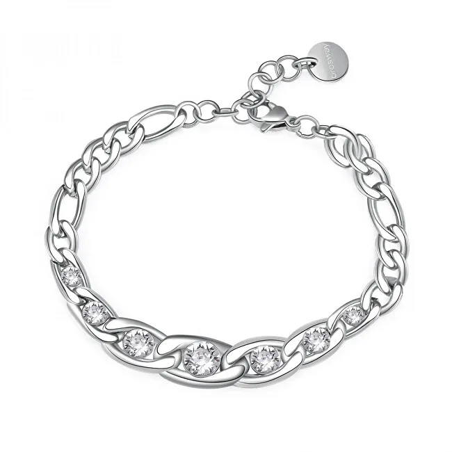 Brosway Bracciale in acciaio senza tempo con cristallis Symphonia BYM103 donna