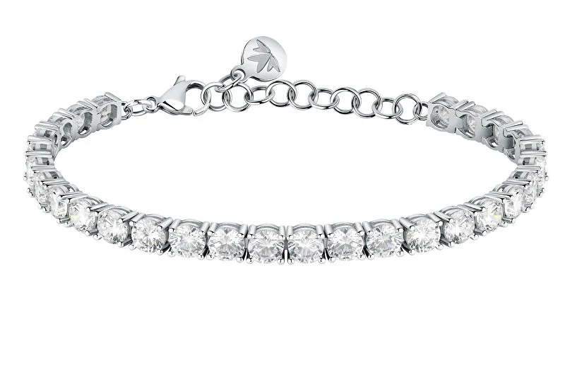 Morellato Bracciale in argento senza tempo con zirconi Tesori SAIW124 donna